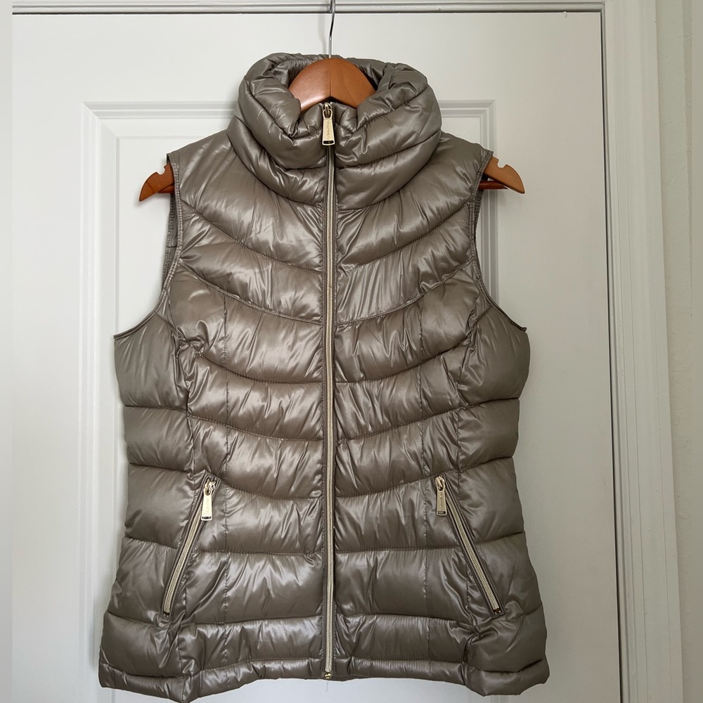 Calvin Klein Puff Jacket Sleeveless Women M